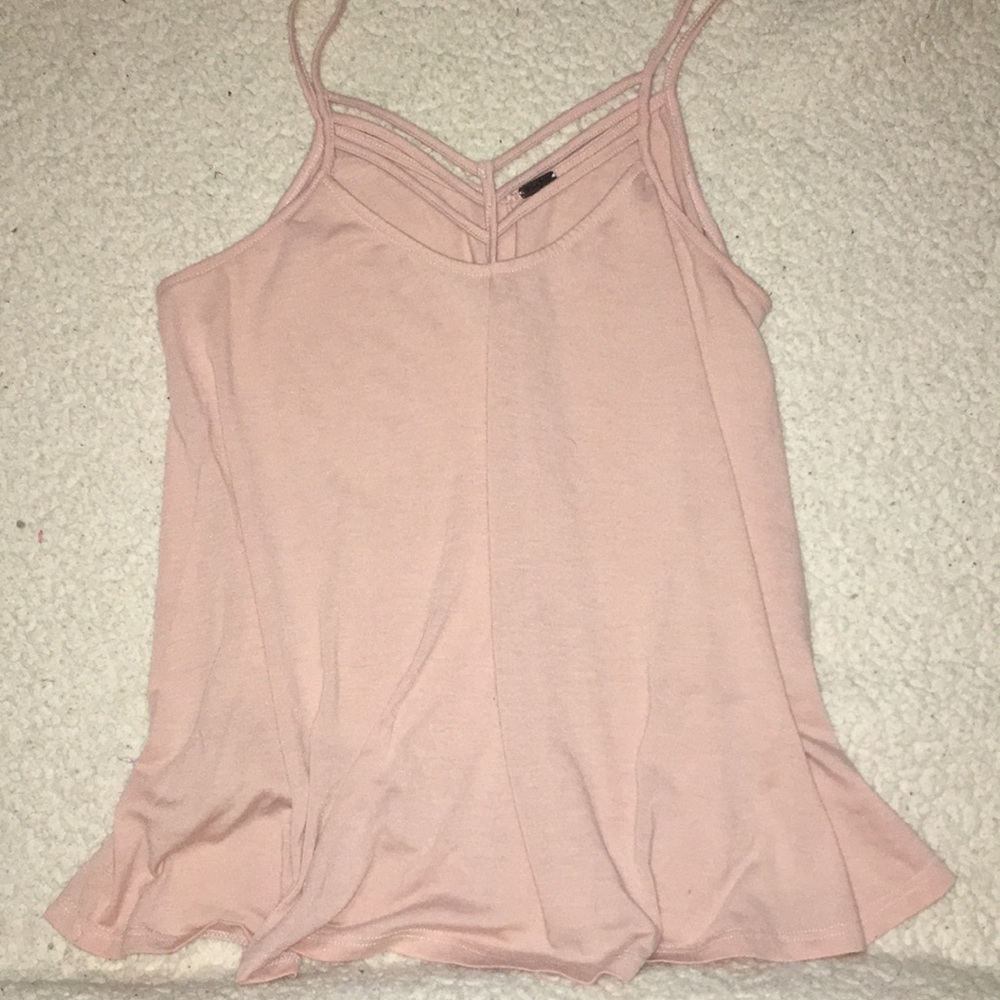 Pink tank top